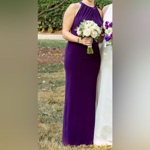 Ralph Lauren Purple Bridesmaids Dress
